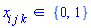 `in`(x[i*j*k], {0, 1})