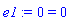 0 = 0