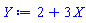 2+3*X