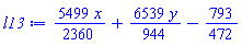 (5499/2360)*x+(6539/944)*y-793/472