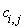 c[i, j]