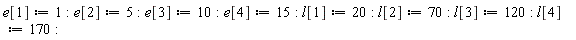 e[1] := 1: