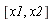 [x1, x2]