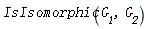IsIsomorphic(G__1, G__2)