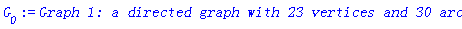 G__0 := `Graph 1: a directed graph with 23 vertices and 30 arc(s)`