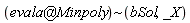 `~`[`@`(evala, Minpoly)](bSol, _X)