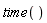 time()