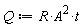 Q := R*A^2*t