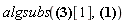 algsubs([U(z)/z^3 = U[q-2], U(z)/z^2 = U[q-1], U(z)/z = U[q], U(z) = U[q+1], Y(z)/z^3 = Y[q-2], Y(z)/z^2 = Y[q-1], Y(z)/z = Y[q], Y(z) = Y[q+1]][1], (10*exp(3/10)-7*exp(1/5)-3*exp(2/5))*exp(1/10)*U(z)/z+(exp(1/10)*(-3+10*exp(1/10)-7*exp(1/5))-(10*exp(3/10)-7*exp(1/5)-3*exp(2/5))*exp(1/10))*U(z)/z^2-(-3+10*exp(1/10)-7*exp(1/5))*exp(1/10)*U(z)/z^3 = 8*Y(z)*exp(1/10)*exp(3/10)*exp(1/5)+8*((-exp(1/5)-exp(3/10))*exp(1/10)-exp(3/10)*exp(1/5))*Y(z)/z+8*(exp(1/10)+exp(1/5)+exp(3/10))*Y(z)/z^2-8*Y(z)/z^3)