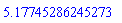 HFloat(5.177452862452726)