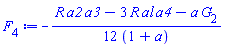 -(1/12)*(R*a2*a3-3*R*a4*al-a*G[2])/(1+a)