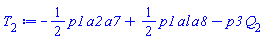 -(1/2)*p1*a2*a7+(1/2)*p1*al*a8-p3*Q[2]