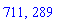 711, 289