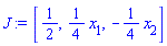 [1/2, (1/4)*x[1], -(1/4)*x[2]]