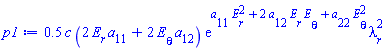 .5*c*(2*E[r]*a[11]+2*E[theta]*a[12])*exp(E[r]^2*a[11]+2*E[r]*E[theta]*a[12]+E[theta]^2*a[22])*lambda[r]^2
