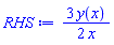 (3/2)*y(x)/x