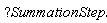 help("SummationSteps")