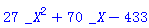 27*_X^2+70*_X-433