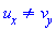 u[x] <> v[y]