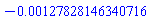 -0.127828146340716e-2