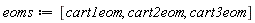 eoms := [cart1eom, cart2eom, cart3eom]