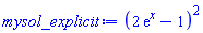 (2*exp(x)-1)^2