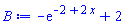 -exp(-2+2*x)+2