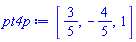 [3/5, -4/5, 1]