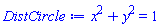 x^2+y^2 = 1
