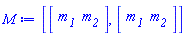 [Matrix(%id = 36893488151929448556), Matrix(%id = 36893488151929448556)]