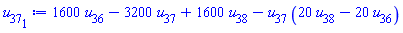 1600*u[36]-3200*u[37]+1600*u[38]-u[37]*(20*u[38]-20*u[36])
