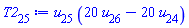 u[25]*(20*u[26]-20*u[24])