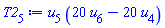 u[5]*(20*u[6]-20*u[4])