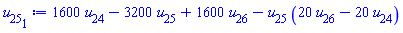 1600*u[24]-3200*u[25]+1600*u[26]-u[25]*(20*u[26]-20*u[24])