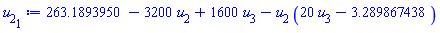 263.1893950-3200*u[2]+1600*u[3]-u[2]*(20*u[3]-3.289867438)