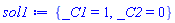 {_C1 = 1, _C2 = 0}