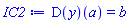 (D(y))(a) = b