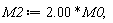 M2 := VectorCalculus:-`*`(2.00, M0);