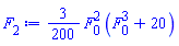(3/200)*F[0]^2*(F[0]^3+20)