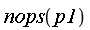 nops(p1)