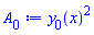 y[0](x)^2