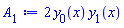 2*y[0](x)*y[1](x)