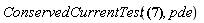 ConservedCurrentTest([_J[x](x, y, f(x, y), g(x, y)) = Int(-(diff(_F1(x, y), y)), x)+_F2(y, f(x, y)*g(x, y)), _J[y](x, y, f(x, y), g(x, y)) = _F1(x, y)], pde)