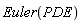 Euler(PDE)