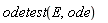 odetest(E, ode)