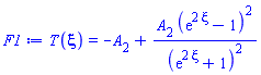 T(xi) = -A[2]+A[2]*(exp(2*xi)-1)^2/(exp(2*xi)+1)^2