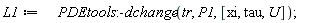 L1 := PDEtools:-dchange(tr, P1, [xi, tau, U])