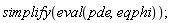 simplify(eval(pde, eqphi))