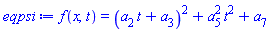 f(x, t) = (t*a[2]+a[3])^2+a[5]^2*t^2+a[7]