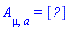 A[mu, a] = Matrix(%id = 36893490522608139428)